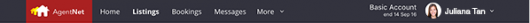 AgentNet Nav Bar